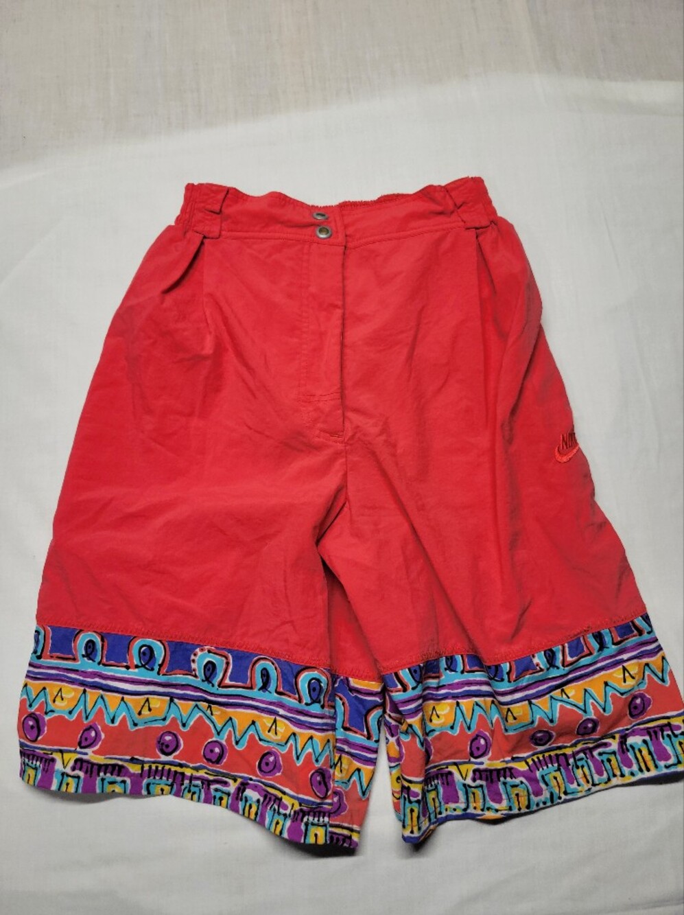 Vintage 80s Nike Womens Shorts size M waist 24 to 28